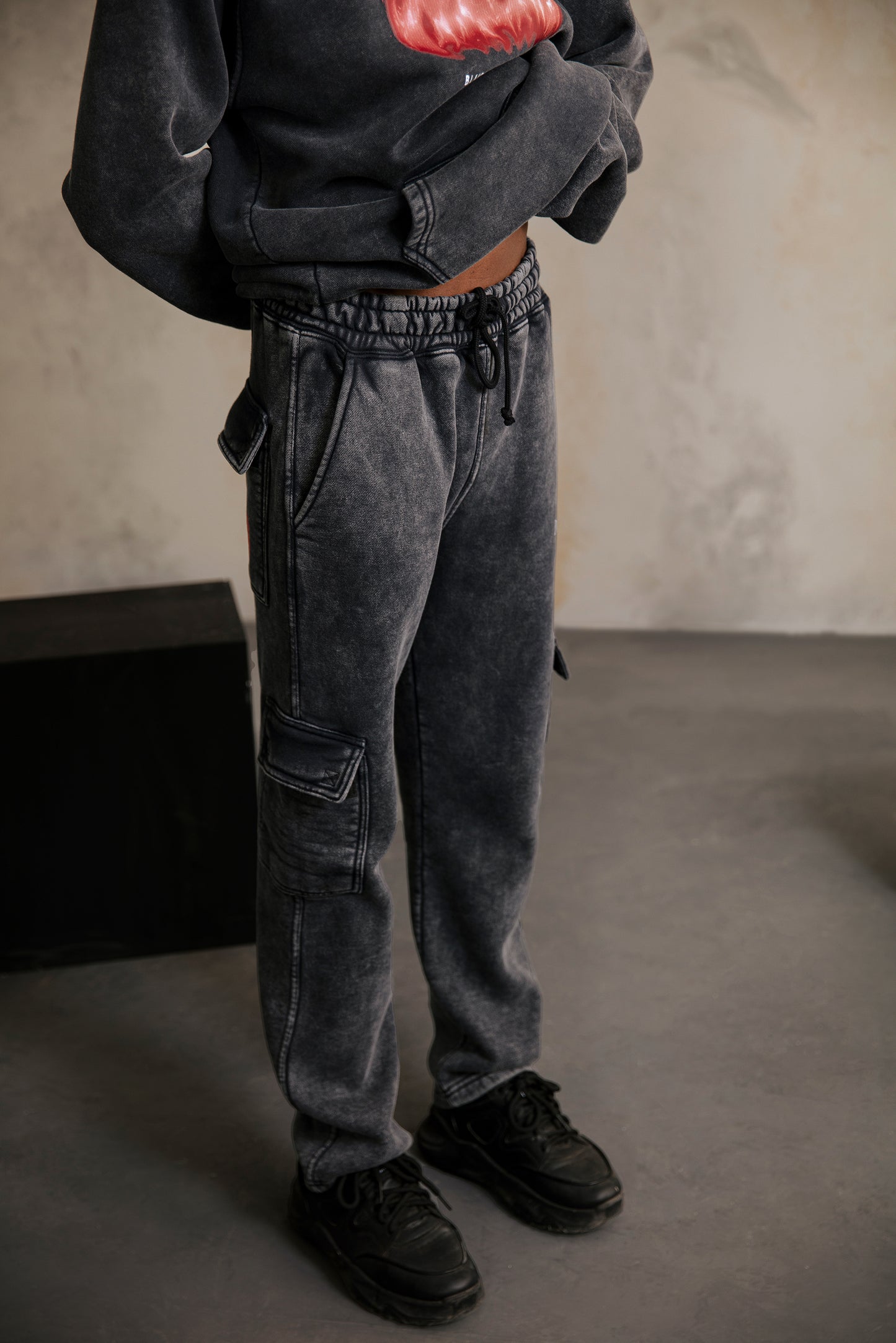 Unbound Cargo Pant Acid Washed