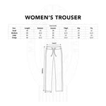 Cross pocket white straight trouser