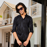 Men's Cotton Long Sleeve Button Down Shirt