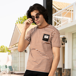 Amber Brown Oversized Cotton T-Shirt